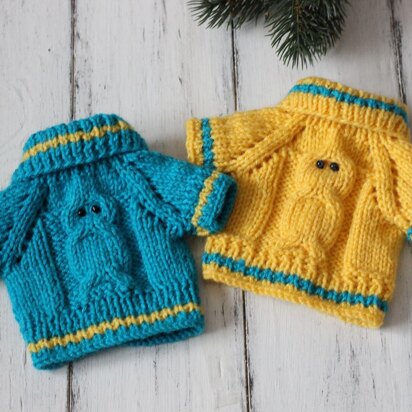 12-inch Dolls OwlPullover