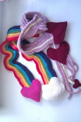 Love and Rainbows Scarves