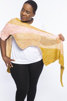 Golden Rays Shawl