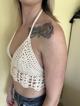 Ivory Lace Bralette