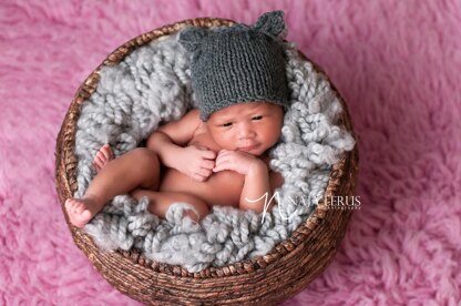 Baby Animal Hat, Newborn Animal Hat