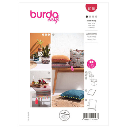 Burda Style Home Accessories B5945 - Sewing Pattern