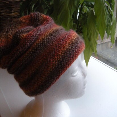Slouchy Beany - knitting pattern