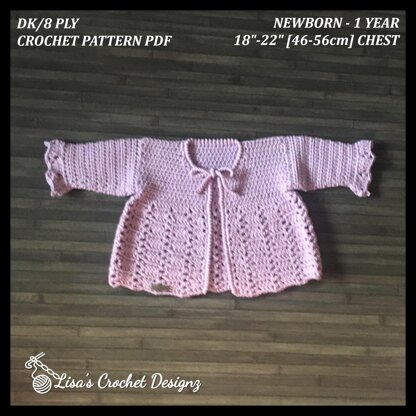 Orchid Baby Cardigan