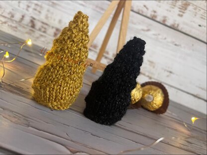 Christmas Tree Ferrero Rocher Cover Knitting Pattern