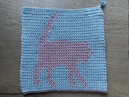 Potholder Cat