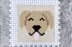 C2C Golden / Labrador Retriever Dog Blanket Square