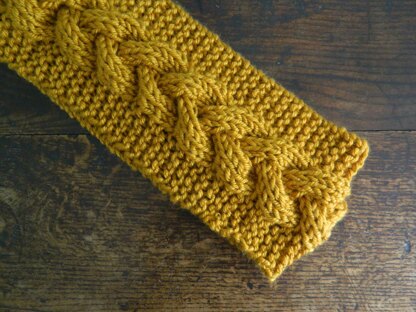 Super Chunky Cable Scarf