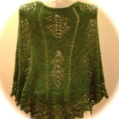 O TANNENBAUM! A Christmas Wrap - knitting pattern