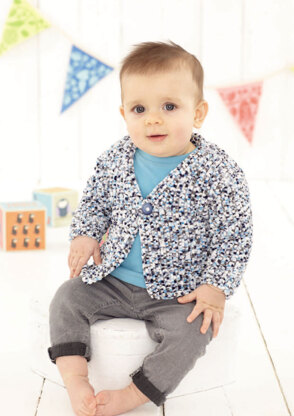 Cardigans in Sirdar Snuggly Squishy - 4854 - Downloadable PDF