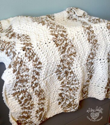 Desert Waves Baby Blanket