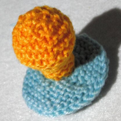 Pacifier knitting pattern amigurumi