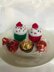 Mini Christmas Pudding & Cupcake Ferrero Lindt Chocolate Cover DK Knitting Pattern