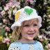 Kids Six Hearts Sunhat