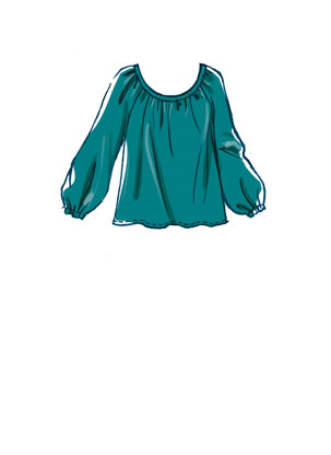McCall's Misses' Tops M8256 - Sewing Pattern