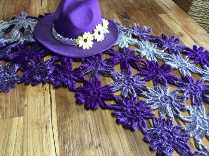 Five Day Flower Shawl