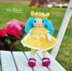 Knitted doll princess Annie