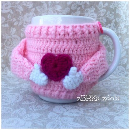 Sweater mug cosy