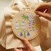 DMC Mindful Making The Soothing Spring Printed Embroidery Kit