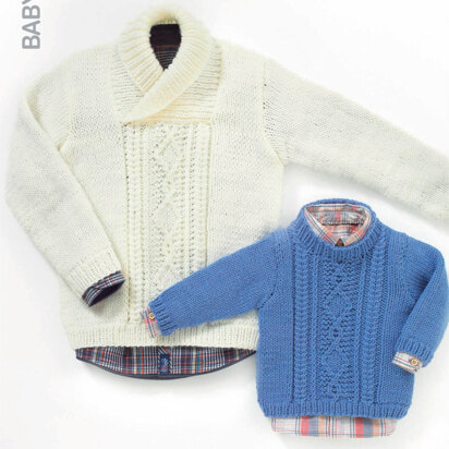 Sweaters in Hayfield Baby Aran - 4502