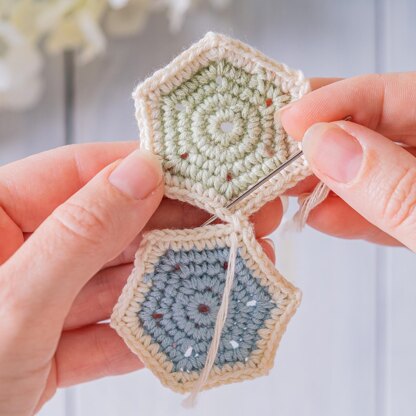 Crochet granny square purse "Rainbow diamonds"