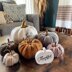 Country Harvest Ribbed Pumpkins