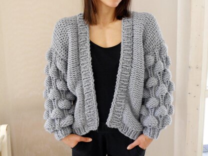 Strickanleitung - EASY - BUBBLE - CARDIGAN - No.194