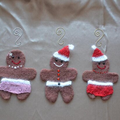 Felted Holiday Ornaments