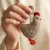 Knitted chicken