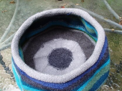 Felted Cat Bowl