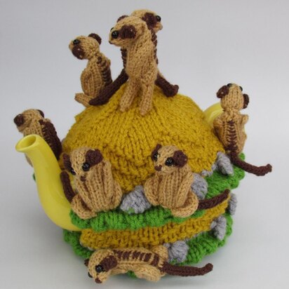Meerkat Tea Cosy Knitting Pattern
