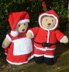 Santa and Mrs Claus Teddy Clothes