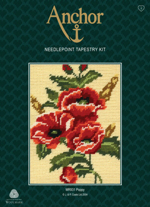 Anchor Poppy Starter Tapestry Kit