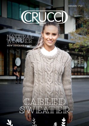 1762 Cabled Sweater