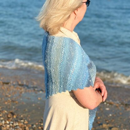 ‘Beach’ Shawl