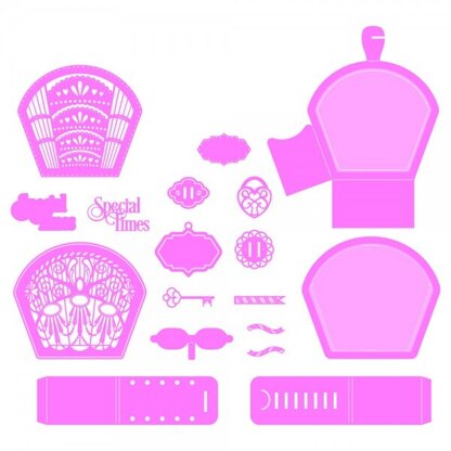 My Memory Book Special Times Vanity Box & Memory Book Die Set