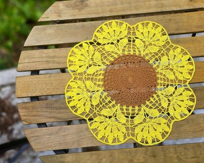 Sunflower Doily