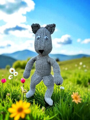 Cuddly Wolf Toy