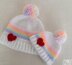 Rainbow Sweetheart Beanie