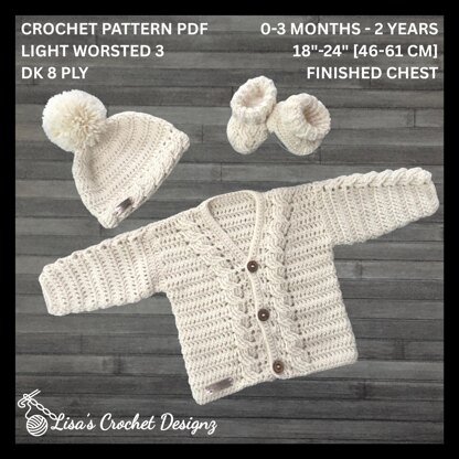 Cooper Cabled Bib