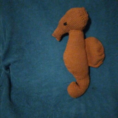 Seahorse - knitting pattern