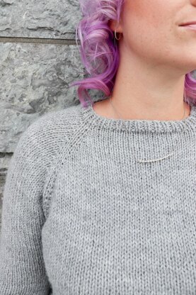 Stockinette Beginner Raglan LITE