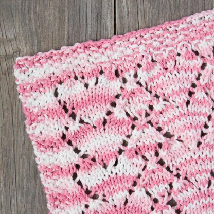 Lovely Heart Dishcloth