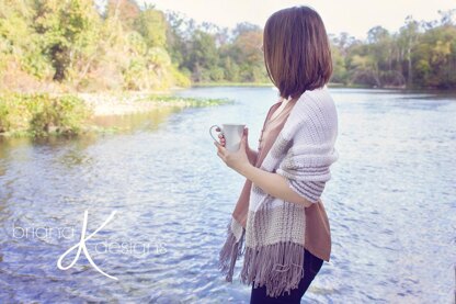 Geo Napa Crochet Wrap or Scarf