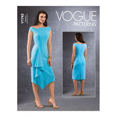 Vogue Misses' Dress V1742 - Sewing Pattern