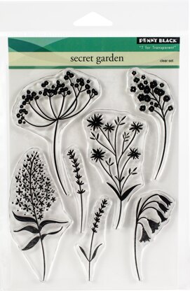 Penny Black Clear Stamps - Secret Garden
