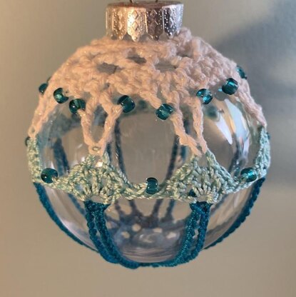 Dazzle Teal Ornament