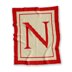 Christmas C2C Crochet Pattern Initial Letter N Blanket Baby Shower Stroller Name Throw