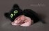 Black Kitty Cat Hat