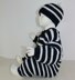 Baby Stripe Outdoors Onesie and Beanie